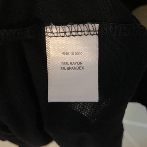 Ellie & Kate Black Cold Shoulder Top - Picture 5 of 6